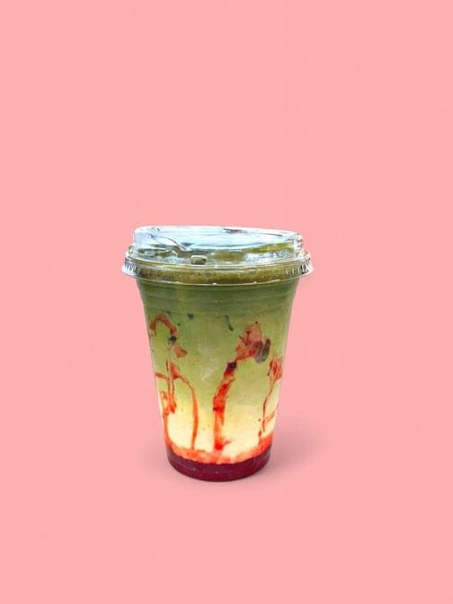 Matcha Strawberry Latte